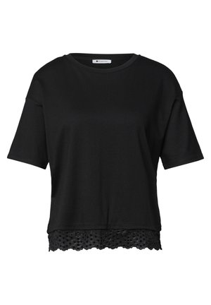Street One, T-shirt basique - black