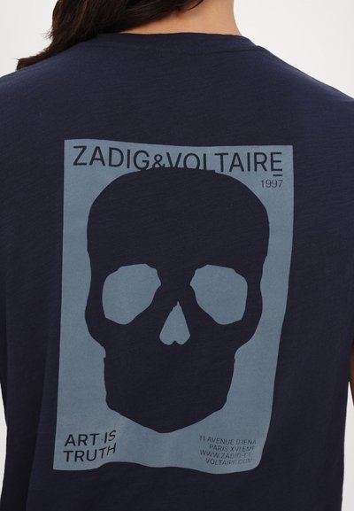 Zadig & Voltaire STOCKHOLM FLAMME - Camiseta estampada - encre