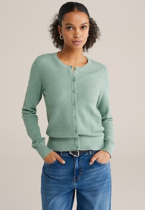 Kardigán - mint green