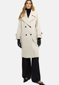 SILVANA - Classic coat - weiß