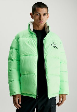 Calvin Klein Jeans Χειμωνιάτικο μπουφάν - plaza taupe   acid light