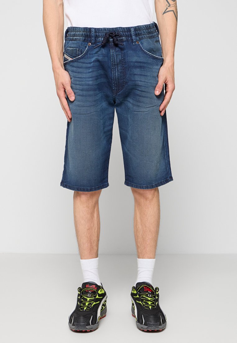 Diesel Jeansshort blauw