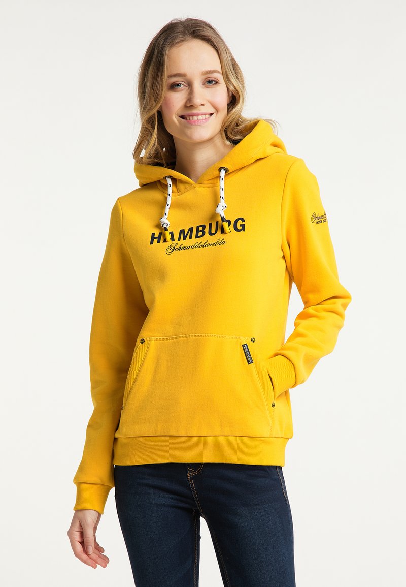 Damen Sweatshirts | Schmuddelwedda SCHMUDDELWEDDA YASANNA Kapuzenpullover senf - YF18866 Damen Sweatshirts | Schmuddelwedda SCHMUDDELWEDDA YASANNA Kapuzenpullover senf - YF18866