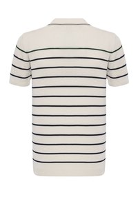 Felix Hardy KNIT SHORT SLEEVE POLO - Poloshirts - off white