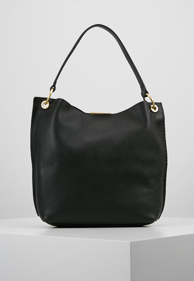 candiee soft grain hobo leather bag