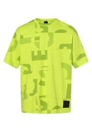 BOSS TIMONO LOTUS - T-Shirt print - limone