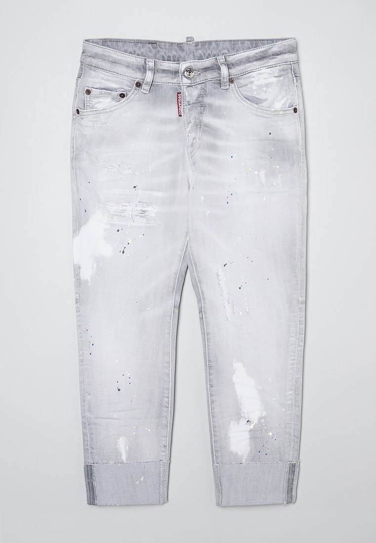 Dsquared2 Slim fit jeans lichtgrijs