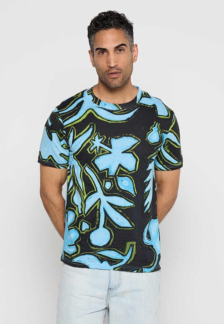 Desigual T-shirt print meerkleurig