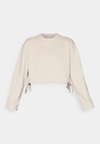 YOGA COVER-UP - Sweatshirt - beige