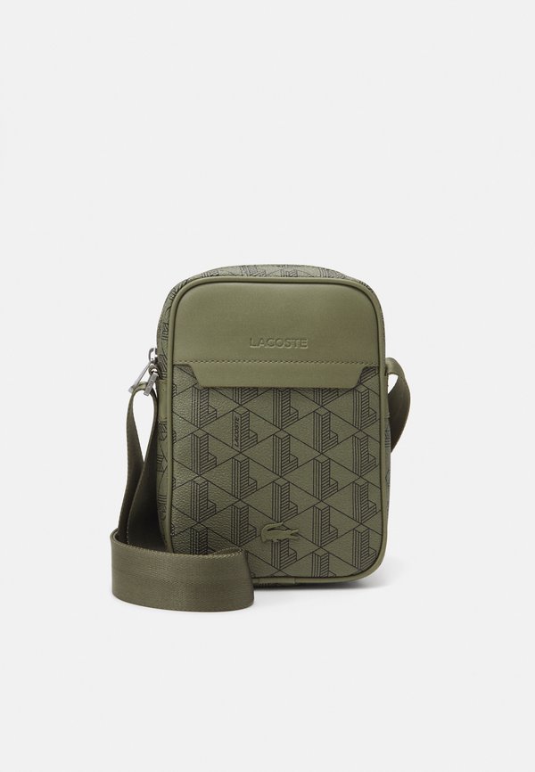 MESSENGER BAG - Umhängetasche - mono kaki noir