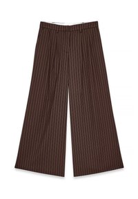 WIDE LEG LOOSE  - Püksid - pinstripe