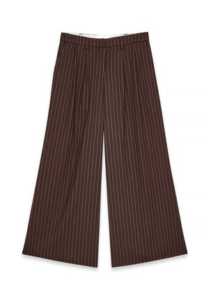 WIDE LEG LOOSE  - Auduma bikses - pinstripe