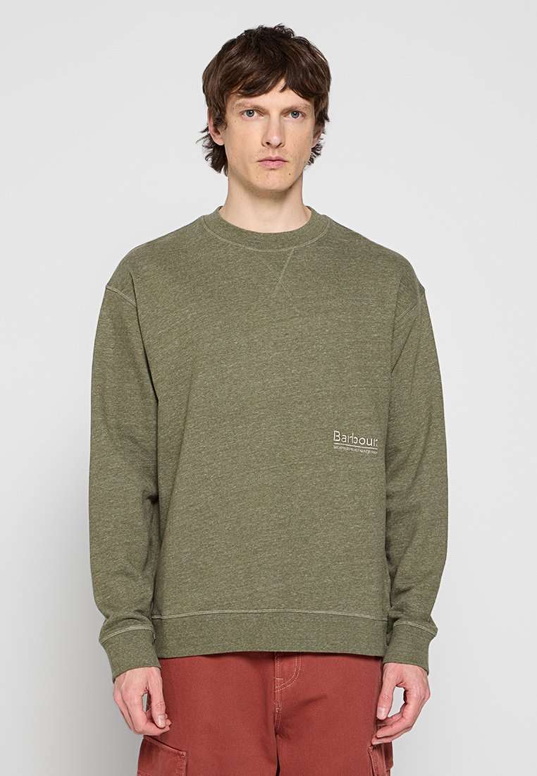 Barbour Sweater olijfgroen
