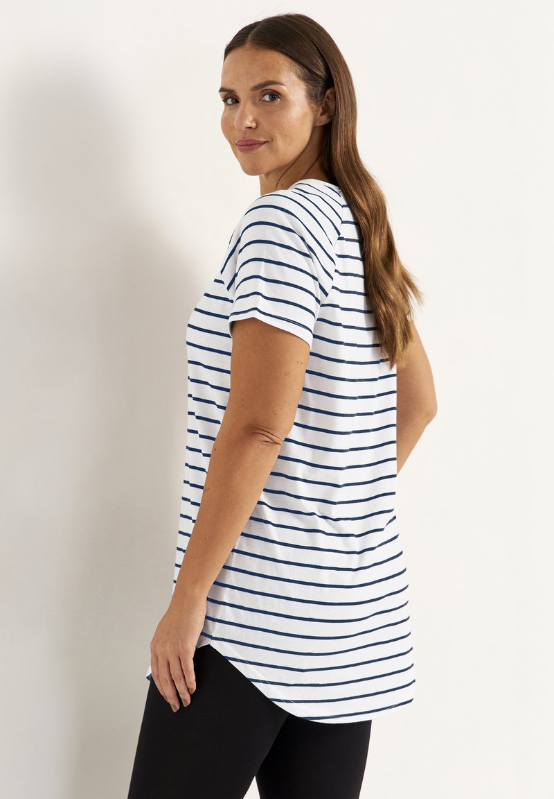 Cellbes of Sweden ALEX 2-P BIG TEE* 2 PACK - T-Shirt basic - navy striped