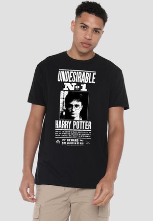 Cotton Soul, HARRY POTTER UNDESIRABLE NO 1 - Print T-shirt - black