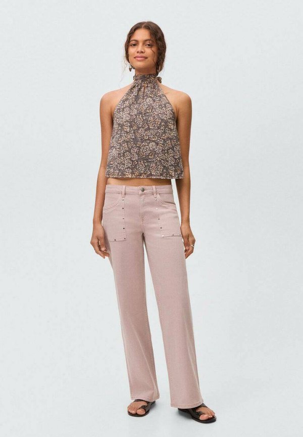 STUDDED - Straight leg jeans4