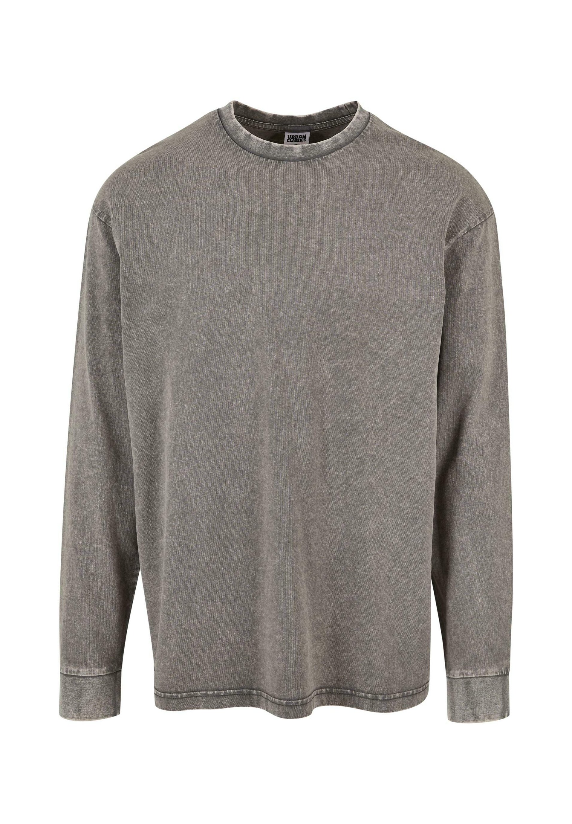 Urban Classics HEAVY BOXY ACID WASH LONGSLEEVE