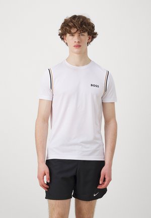 TEE WAFFLE - T-shirt med print - white