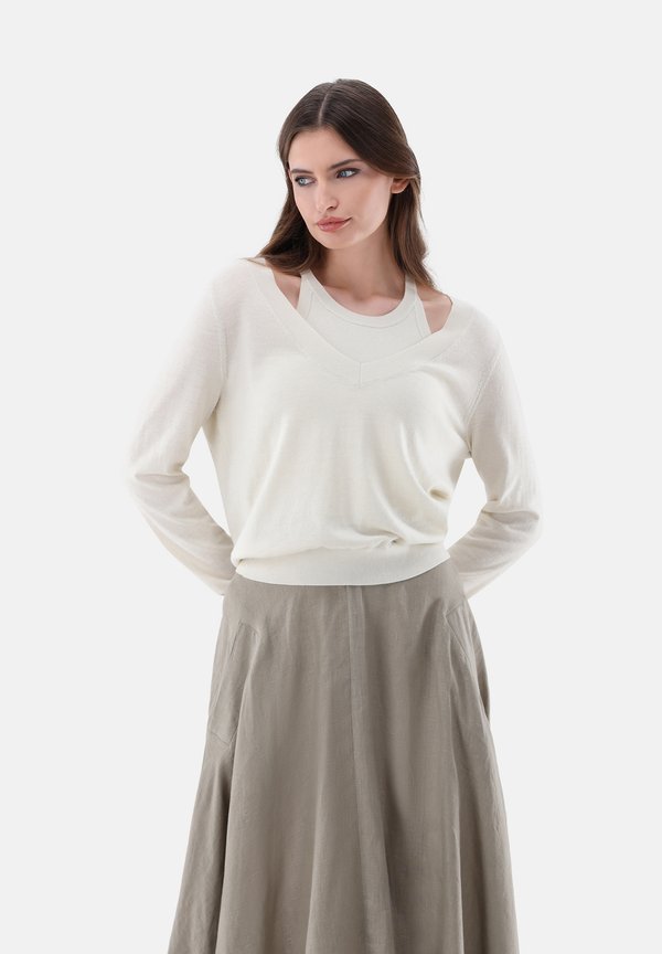 Strickpullover - beige