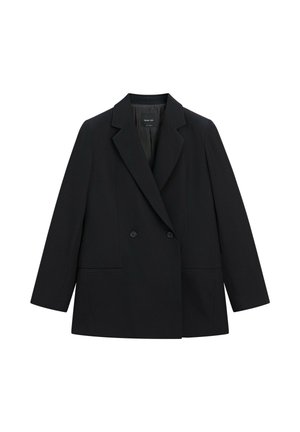 Massimo Dutti, Krátký kabát - mottled dark blue