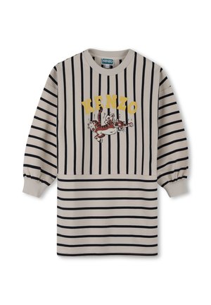 KENZO kids, ROBE RAYÉE À MANCHES LONGUES - Robe de jour - pale trench