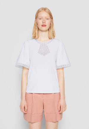 T-shirt print - white