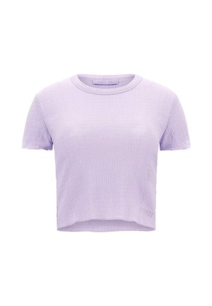 MIT SMOKSTICH - Blouse - lilas