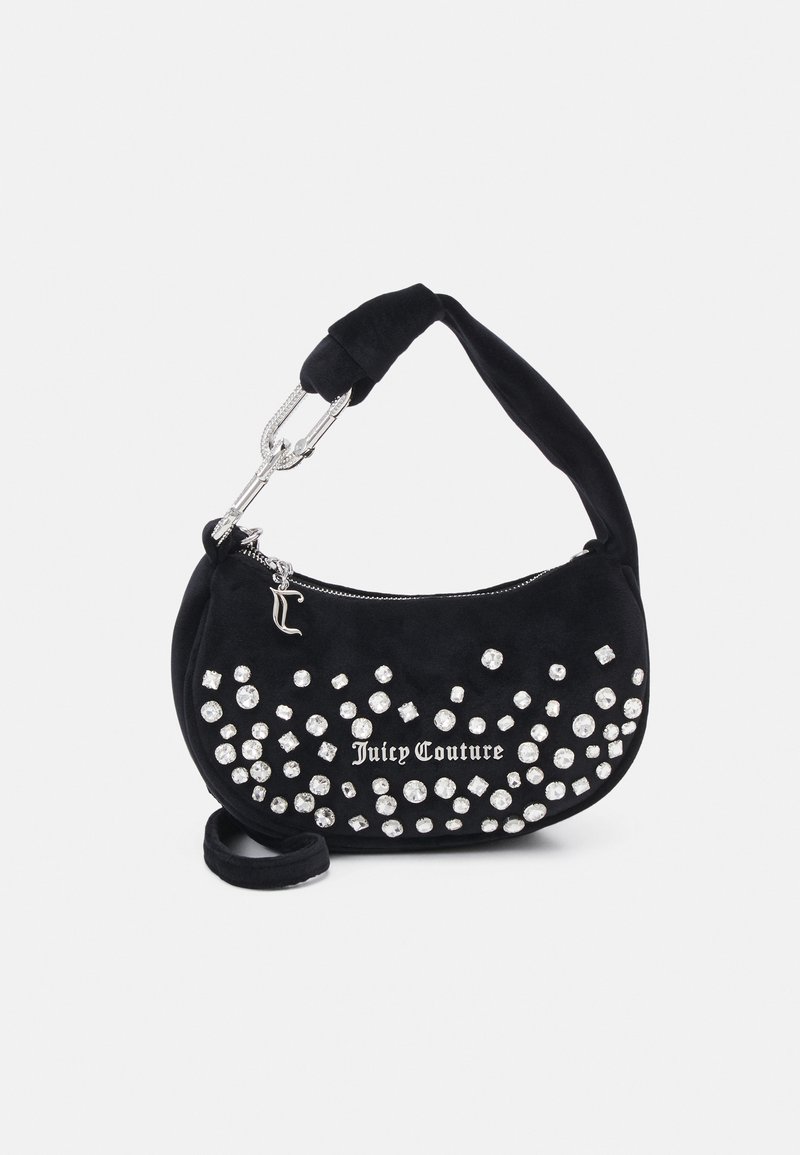 Juicy Couture BLOSSOM SMALL HOBO BAG UNISEX - Sac à main - black