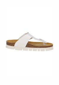 Palado KOS LACK - Sandaler m/ tåsplit - weiß lack