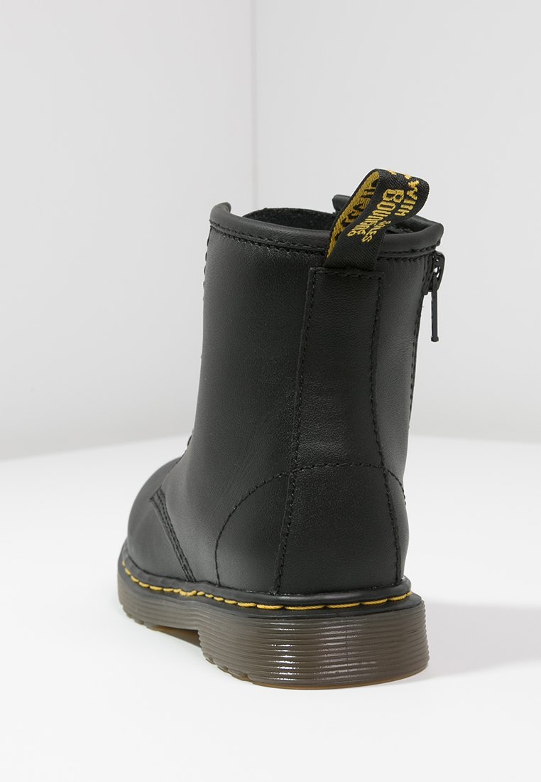 Bottes Dr. Martens 1460 J - Noires à Lacets Et Zip - Pointure 12 Enfants - Occasion TB état