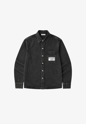 PROHIBITED, NORTHBOUND DENIM SHIRT - Τζιν μπουφάν - faded grey