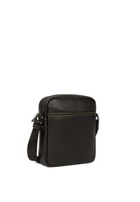 LANCASTER SOFT VINTAGE HOMME - Cross body bag - marron jaune