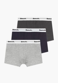 Bench - BOXER 3 PACK - Panties - grey/black/dark blue Thumbnail-Bild 1