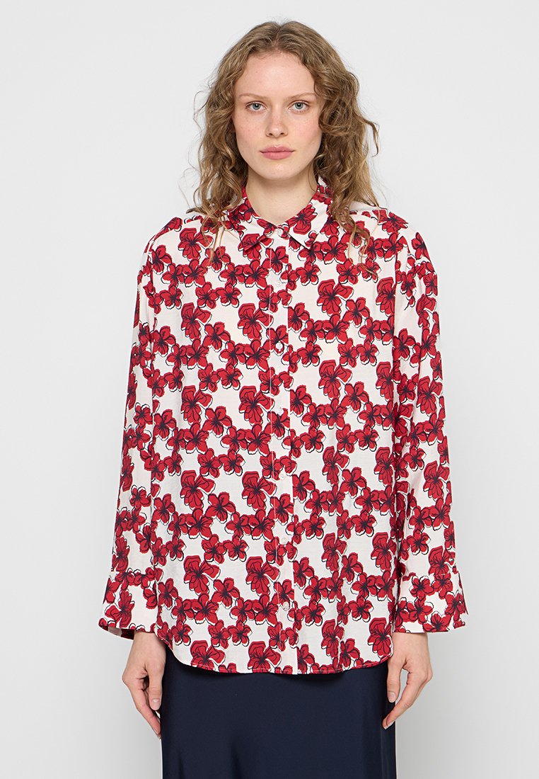 Tommy Hilfiger Overhemdblouse rood Tommy Hilfiger Overhemdblouse rood