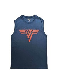 Paradiso Clothing VAN HALEN CLASSIC RED LOGO MUSCLE - Top - blue