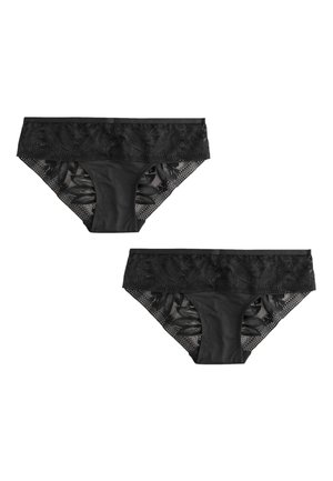 Next BRAZILIAN FIT - LACE & 2 PACK   - Brazilian-püksikud - black