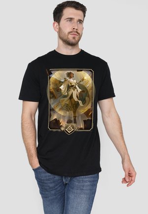 DUNGEONS DRAGONS WIZARD KEY ART - Print T-shirt - black