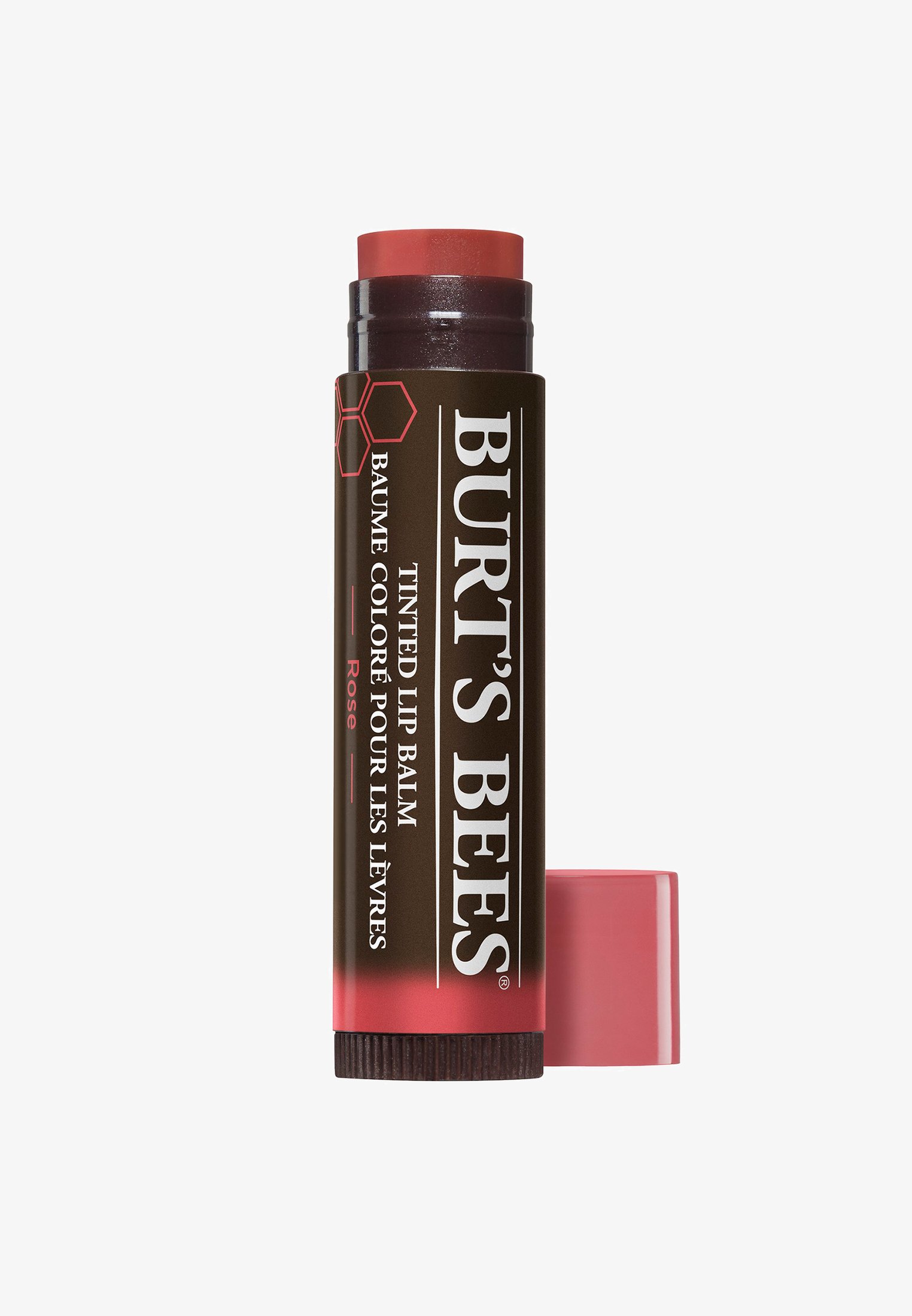 Burt S Bees Tinted Lip Balm Lippenbalsem Rose Donkerroze Zalando Nl