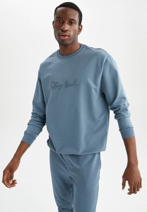 OVERSIZE FIT - Felpa - indigo