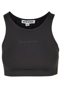 DAMEN W-ESSENTIAL CROP  - Viršus - black