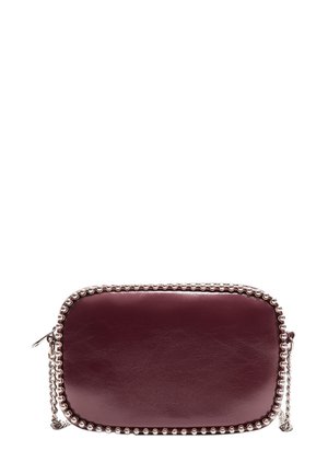 BEADED - Borsa a tracolla - bordeaux
