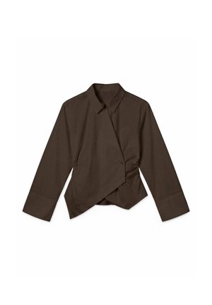 Vero Moda, SHIRT AWCELIA SHIRT - Chemisier - chocolate torte