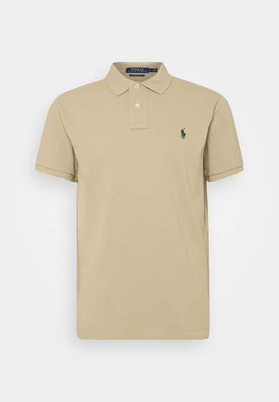 Polo Ralph Lauren CUSTOM SLIM FIT MESH POLO SHIRT - Polo - boating khaki