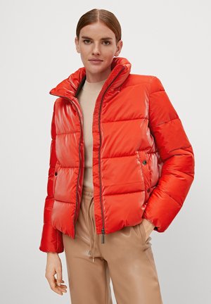 MIT STEHKRAGEN - Winter jacket - dark orange