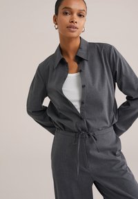 WE Fashion Košilová halenka  - grey