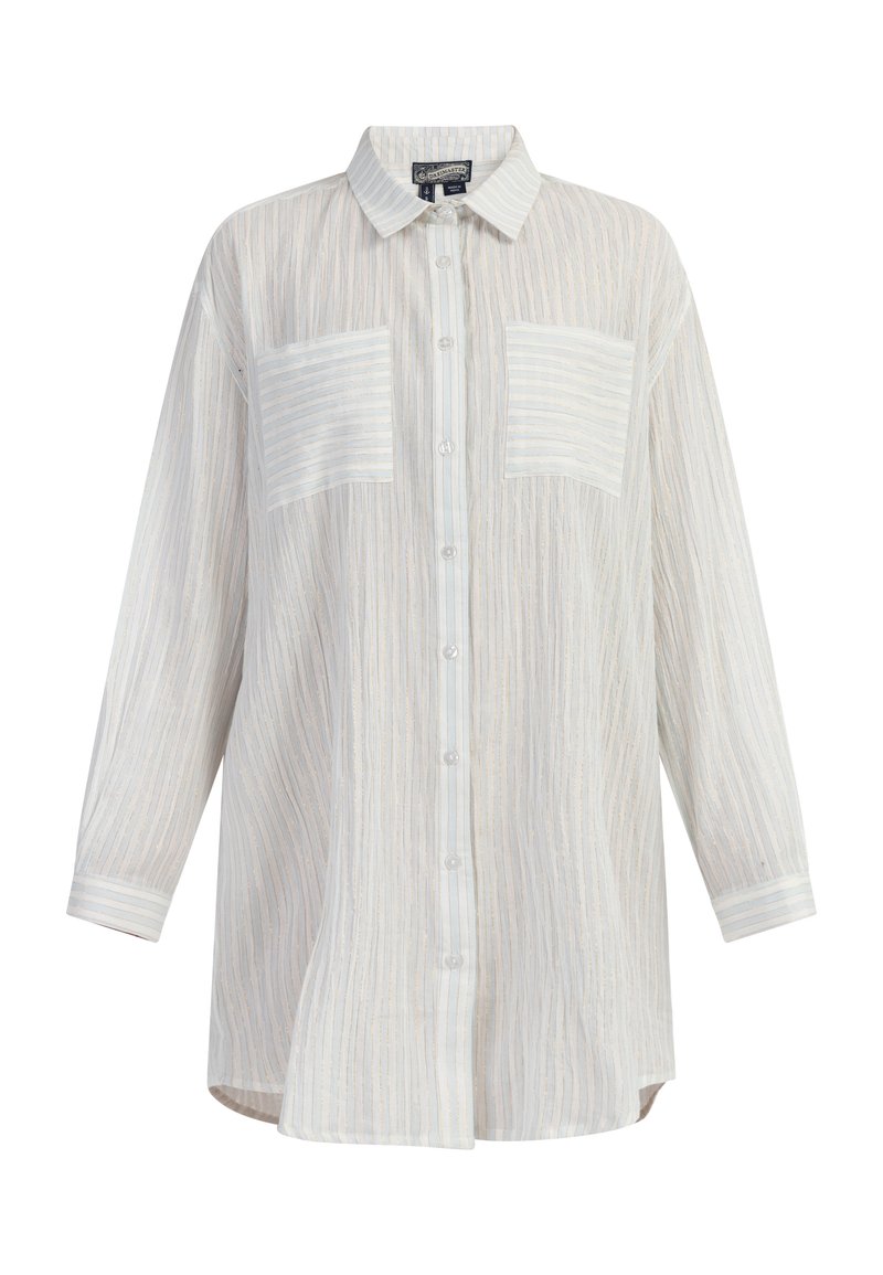 dreimaster Blousejurk lichtblauw