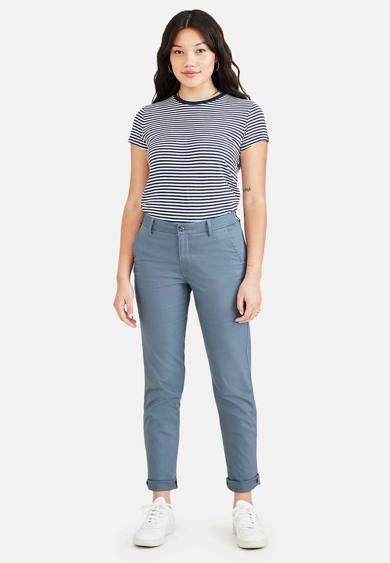 Pantalon Chino Dockers Weekend Slim Fit - Regular Length En Coton Et Chanvre Pour Femme