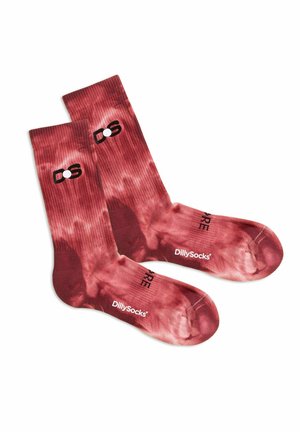 TENNIS SNKR - Socks - fire dye