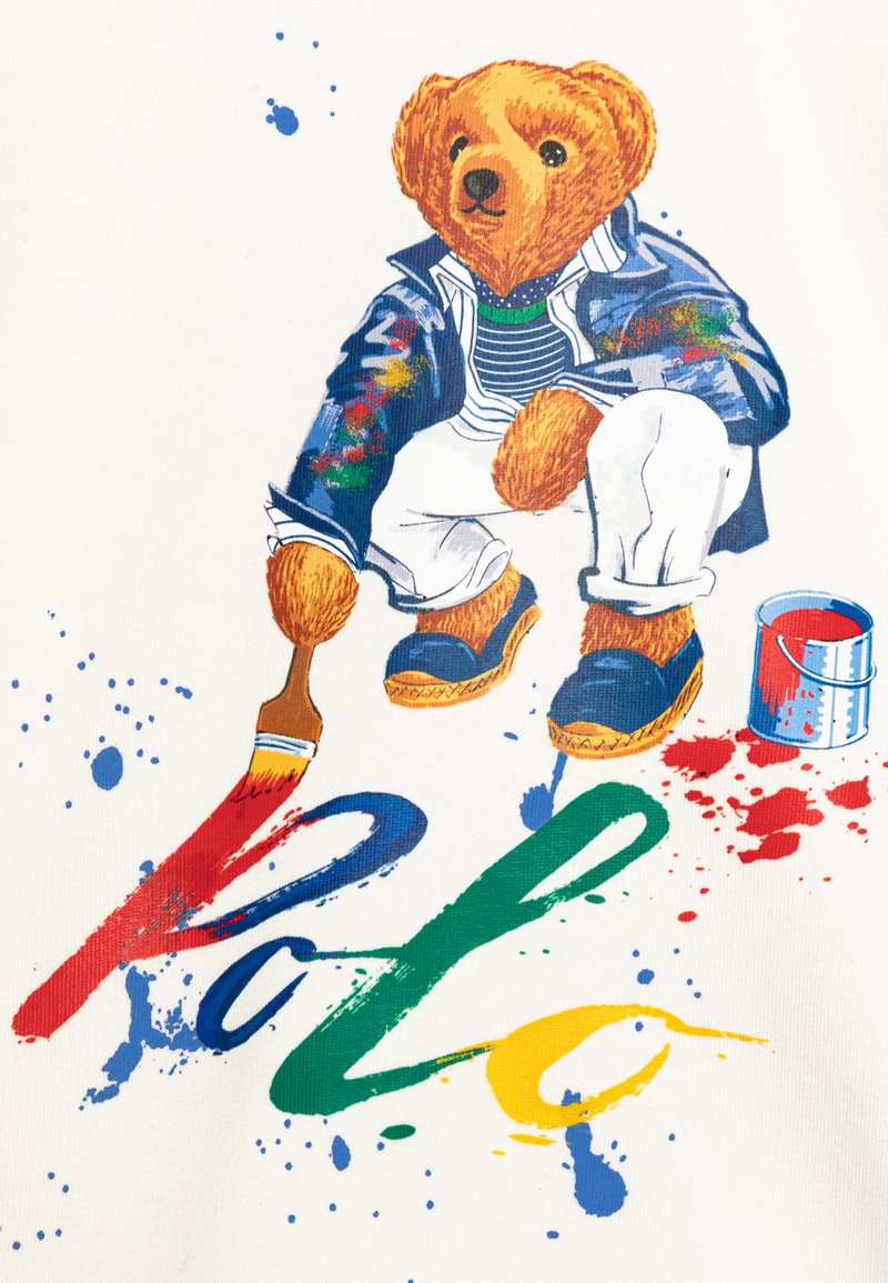 Logo Polo Teddy Bear Polo Ralph Lauren BEAR HOOD Hoodie Multi-coloured