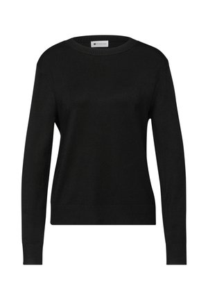 BASIC PULLOVER - Trui - schwarz